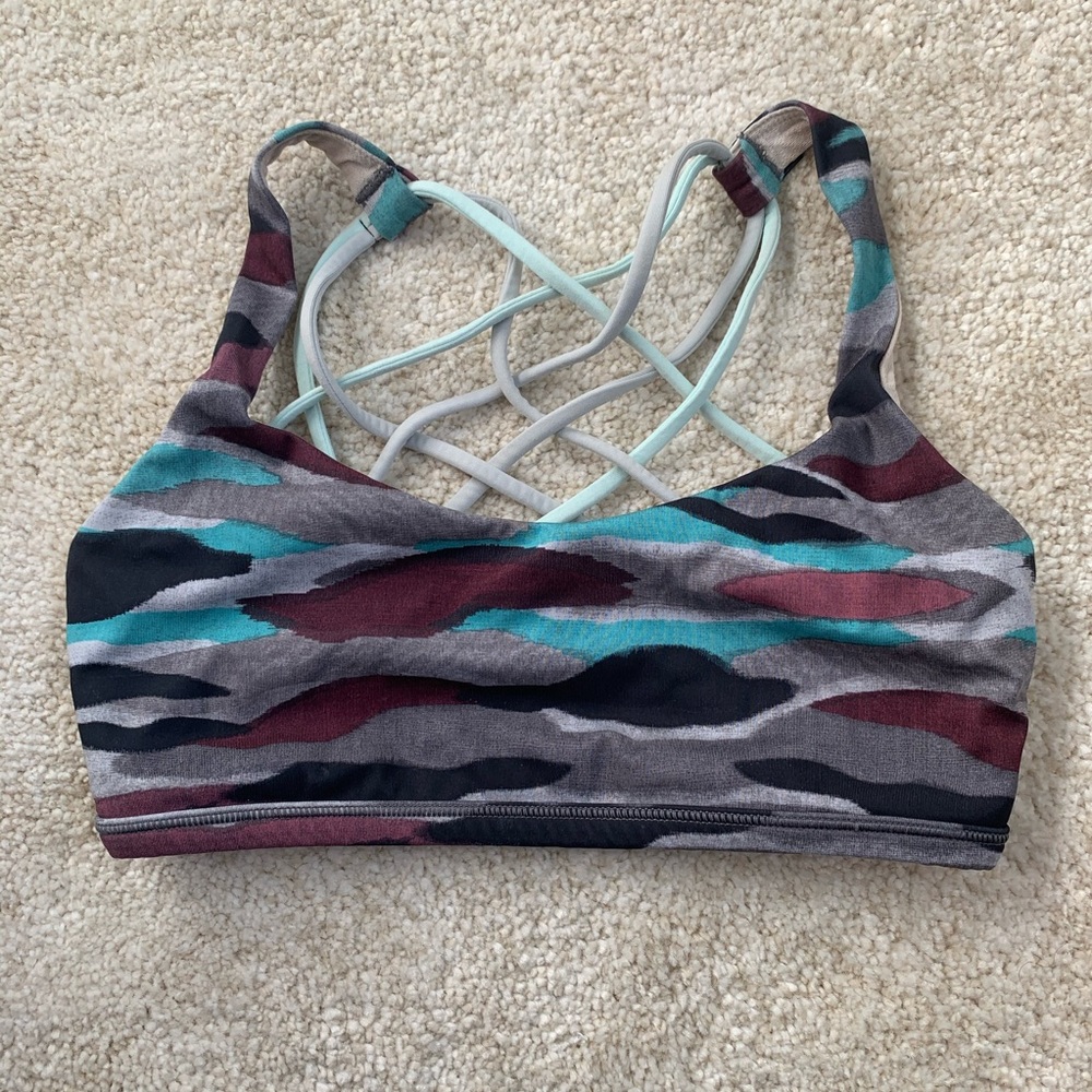 Free to Be Wild bra // mini coast camo multi - Picture 1 of 3